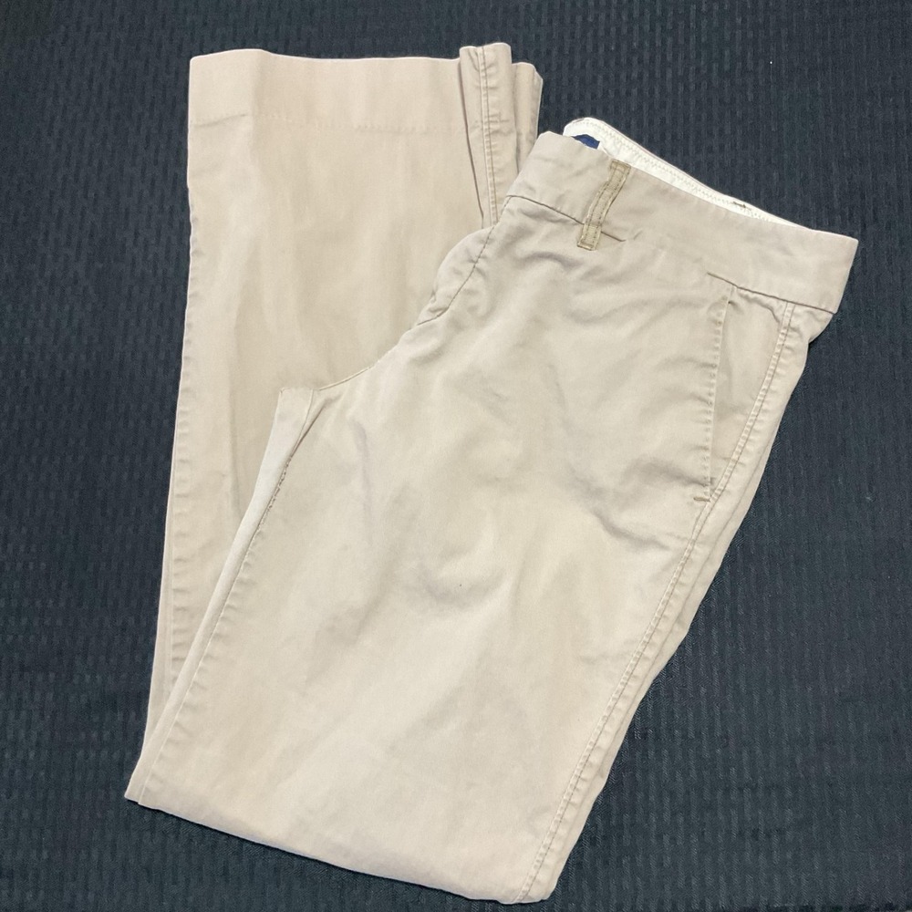 American Eagle Outfitters Pants Womens 12 Beige Chino Straight Stretch Twill